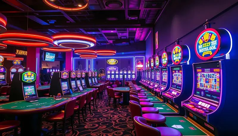 Dealer langsung dan meja permainan live casino di platform halte135